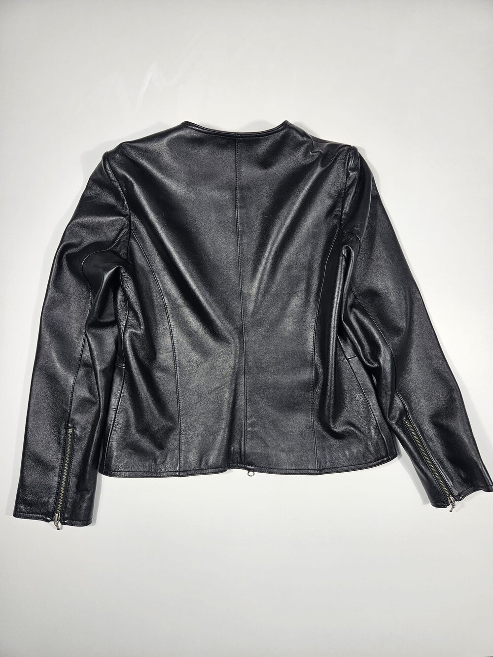 Tristan & Iseut Genuine Leather Jacket – Women’s Large - Picture 11 of 11